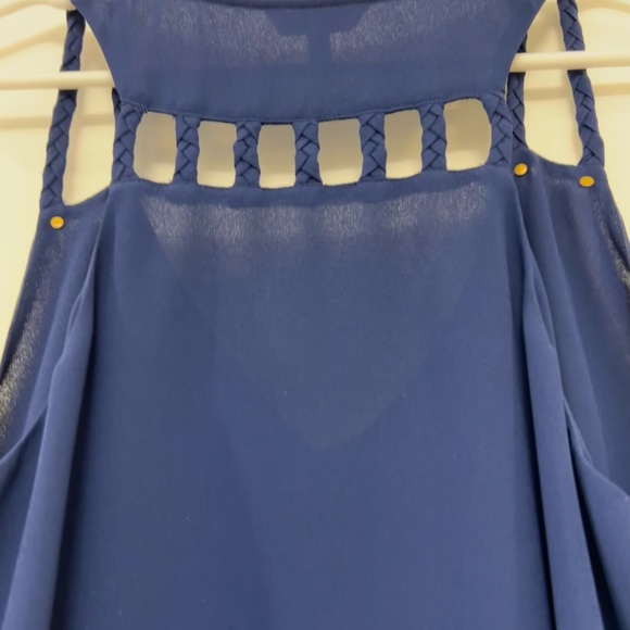 Naked Zebra Button Down Tank Top - size M - Picture 4 of 5